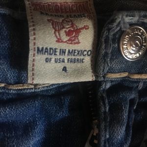 True Religion Bottoms - Girls size 4 true religion jeans True Religion Bottoms - Girls size 4 true religion jeans